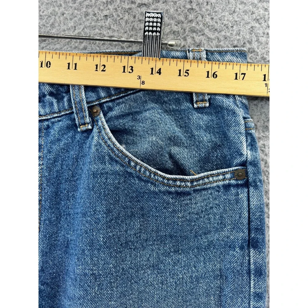 Vtg 80s Levis 517 Orange Tab Jeans 34x30 USA Made Bootcut Denim April 1987 585